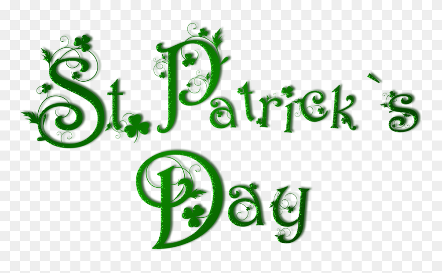 St Patricks Day Green Png Clipartu200b Gallery Yopriceville - Calligraphy Transparent Png