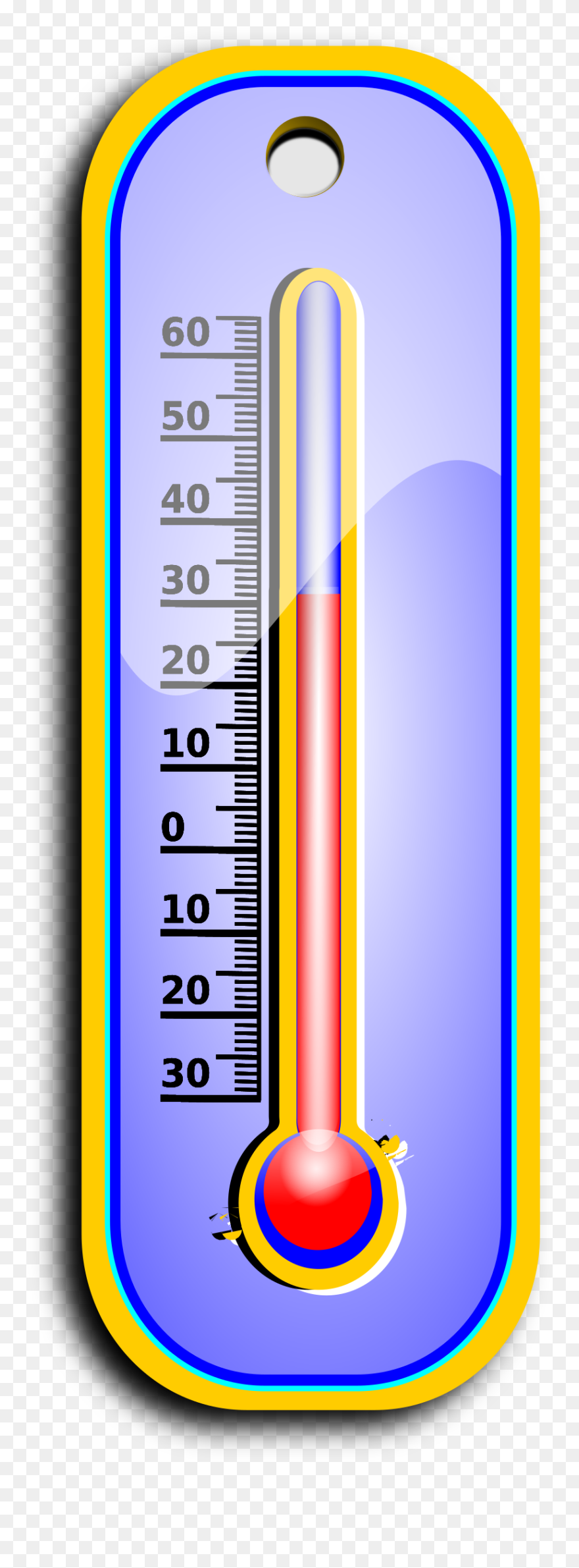 Clipart Thermometer, Clipart Thermometer Transparent - Thermometer Svg - Png Download