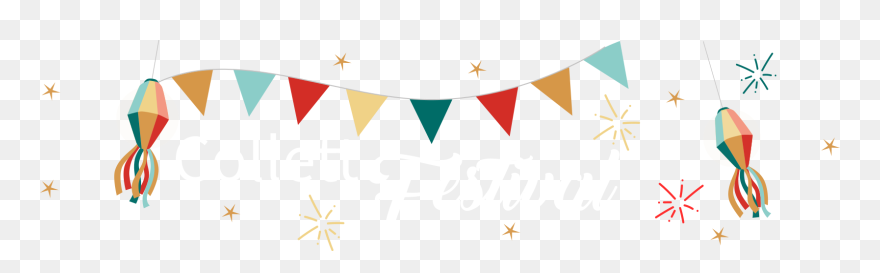 Book Banner Clipart Black And White Library Book A - Transparent Festival Banner Png