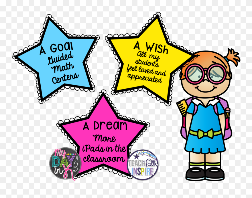 Transparent Math Centers Clipart - Dreams And Goals Kids - Png Download
