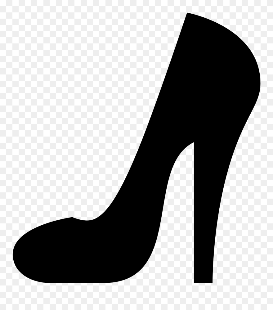 High Heel Shoe Vibrant - High Heel Shoe Clip Art - Png Download