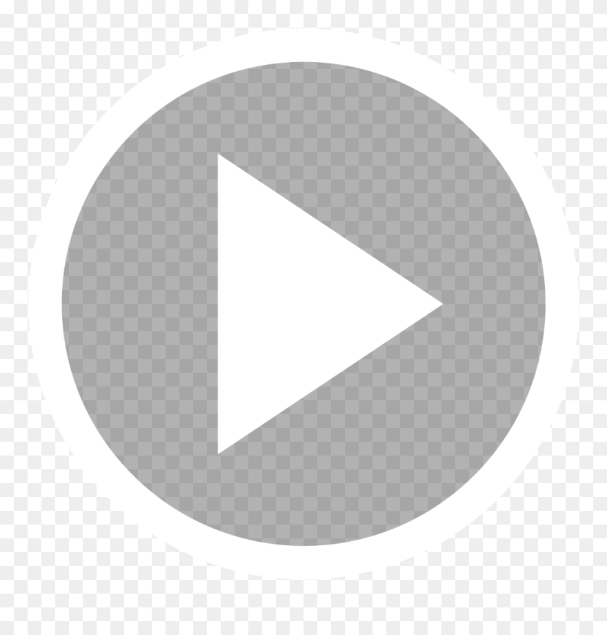 Line Triangle Brand - Transparent Video Play Button Png Clipart