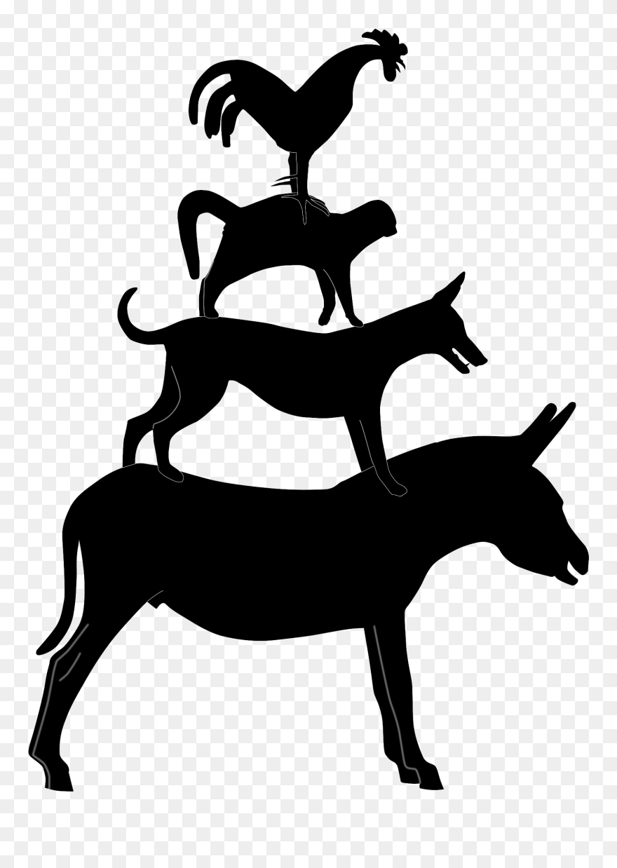 Img Ultra, Town Hall In Munich, Germany, New - Bremen Town Musicians Silhouette Clipart
