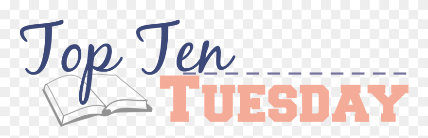 Top Ten Tuesday - Open Book Clip Art - Png Download
