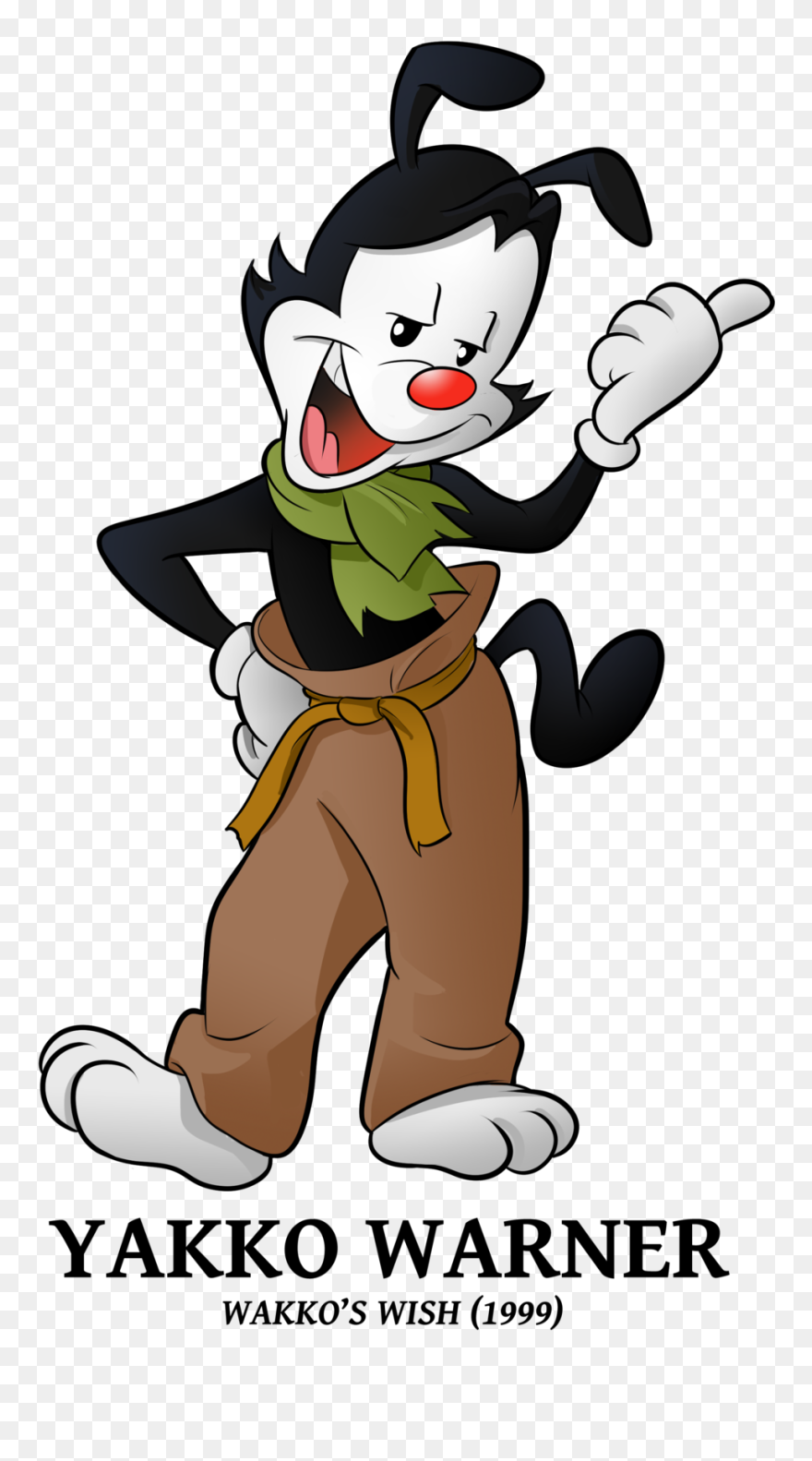 Glove Clipart Usher - Yakko Warner - Png Download