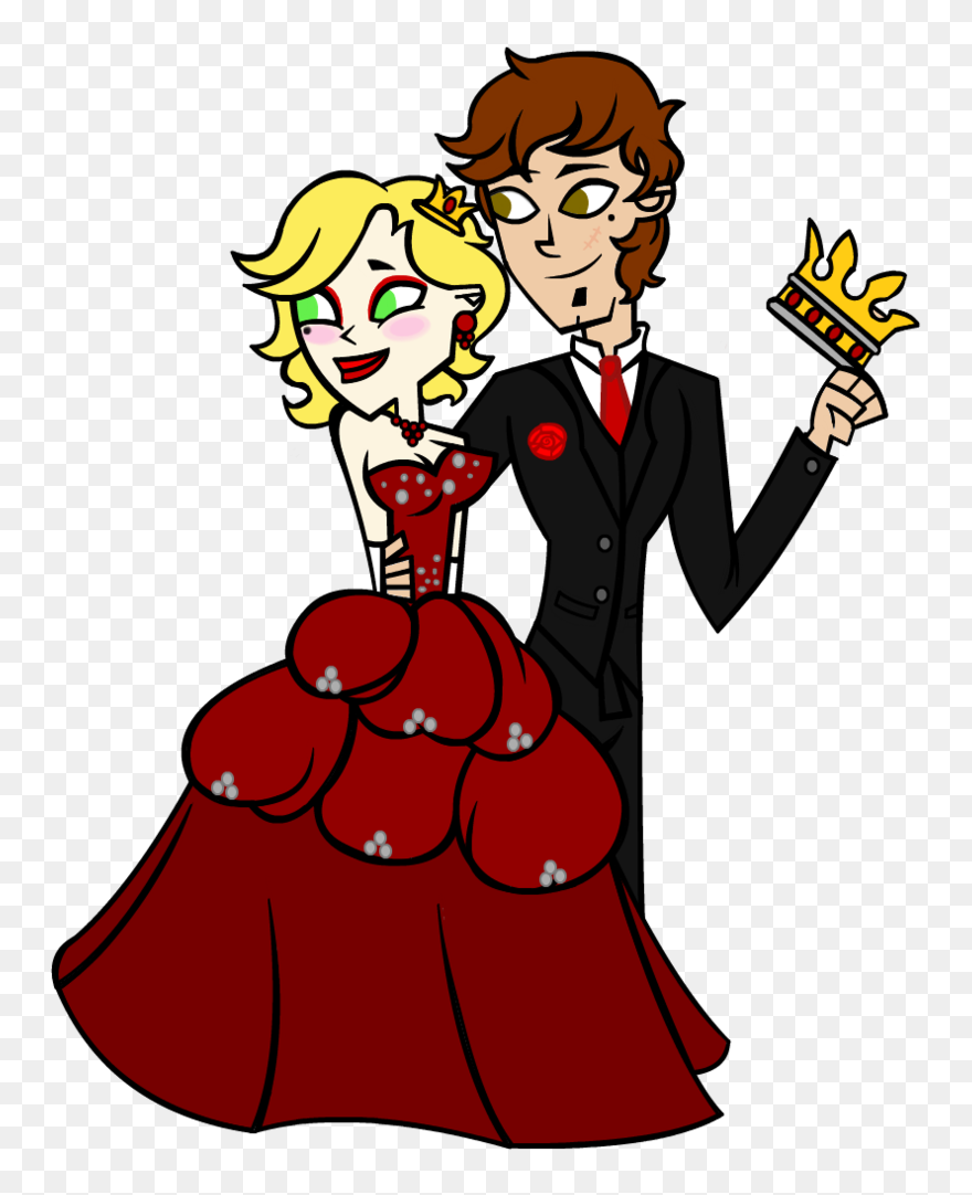 Queen Clipart King Background - King And Queen Cartoon - Png Download