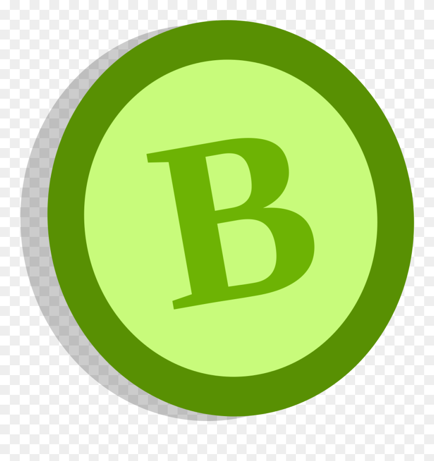 File Symbol B Wikipedia - Scalable Vector Graphics Clipart