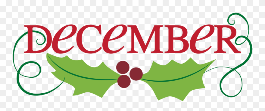 Picture - December Clip Art - Png Download