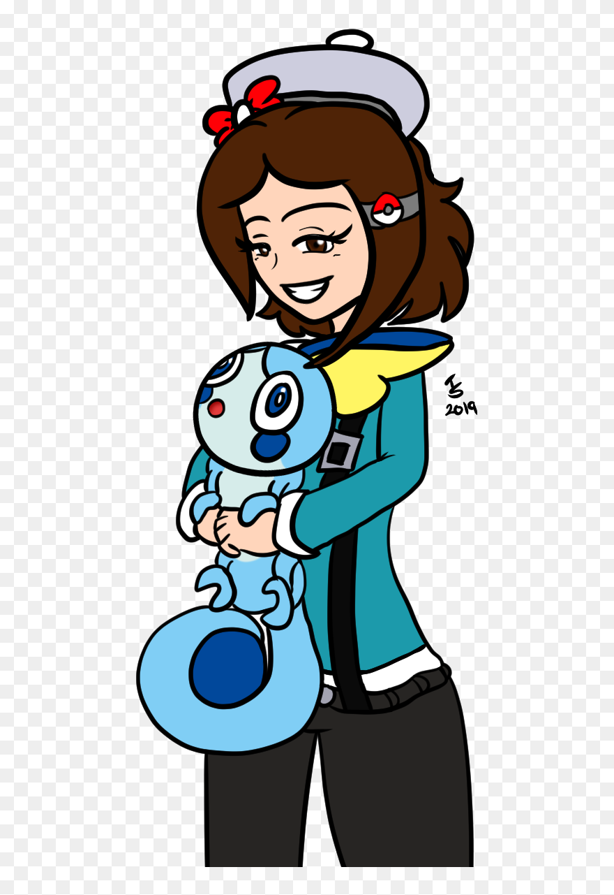 Pokemon Swsh - Erica - Sobble - I"ll See You Soon - Cartoon Clipart