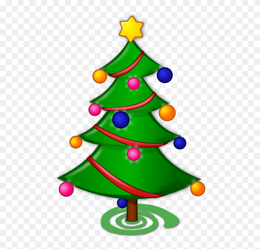 Christmas Tree - Articles On Christmas Day Clipart