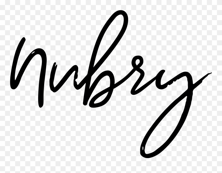 Nubry - Calligraphy Clipart
