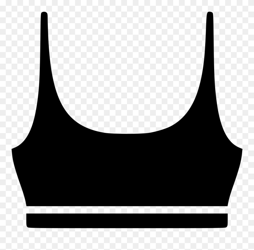 Png File Svg - Sports Bra Clip Art Transparent Png