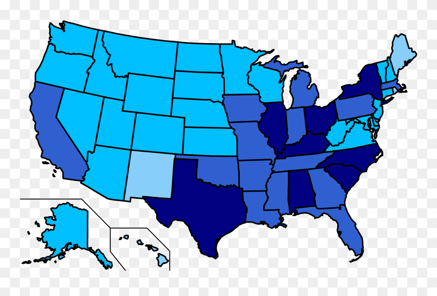 Mcqueen Clipart Svg - Border States - Png Download