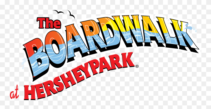 The Boardwalk At Hersheypark - Hershey Park Boardwalk Logo Clipart