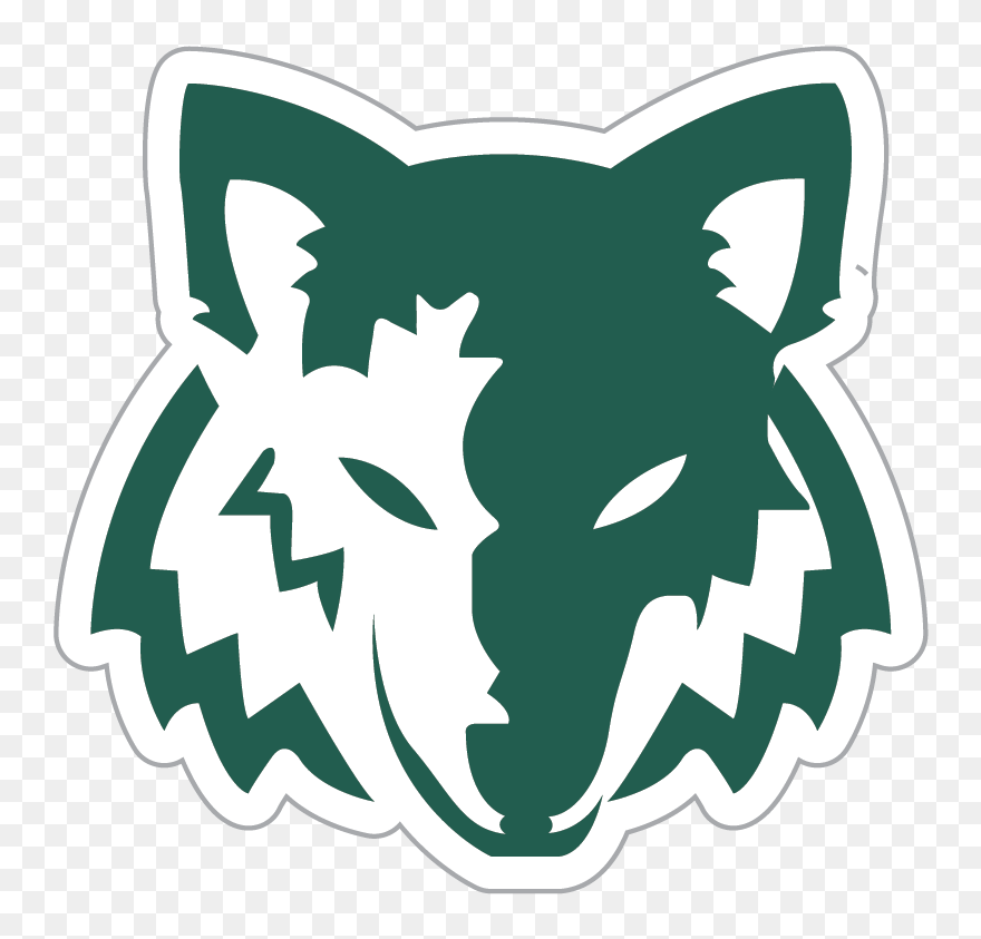 School Logo - Green Canyon Wolves Clipart