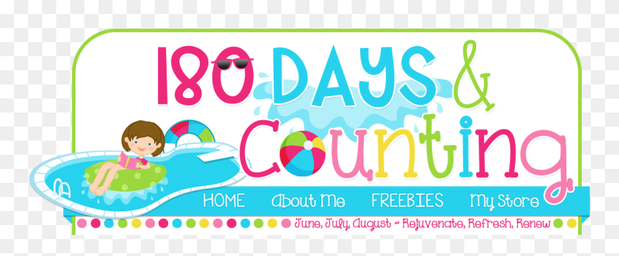 180 Days And Counting - Graphic Design Clipart
