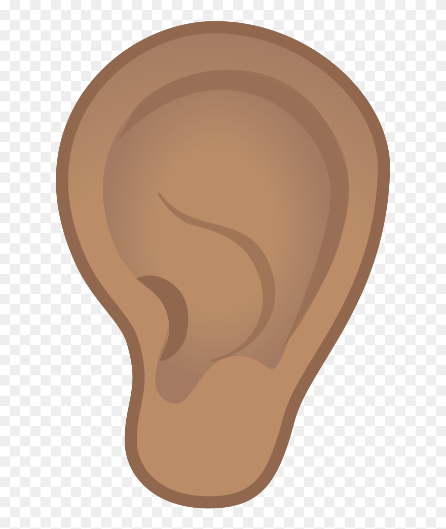 Ear Emoji Png - Orelha Emoji Png Clipart
