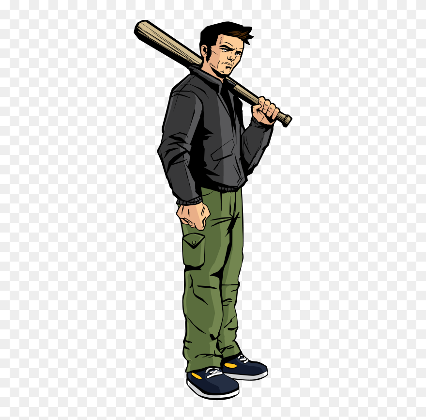 Claude Gta 3 Artwork Clipart