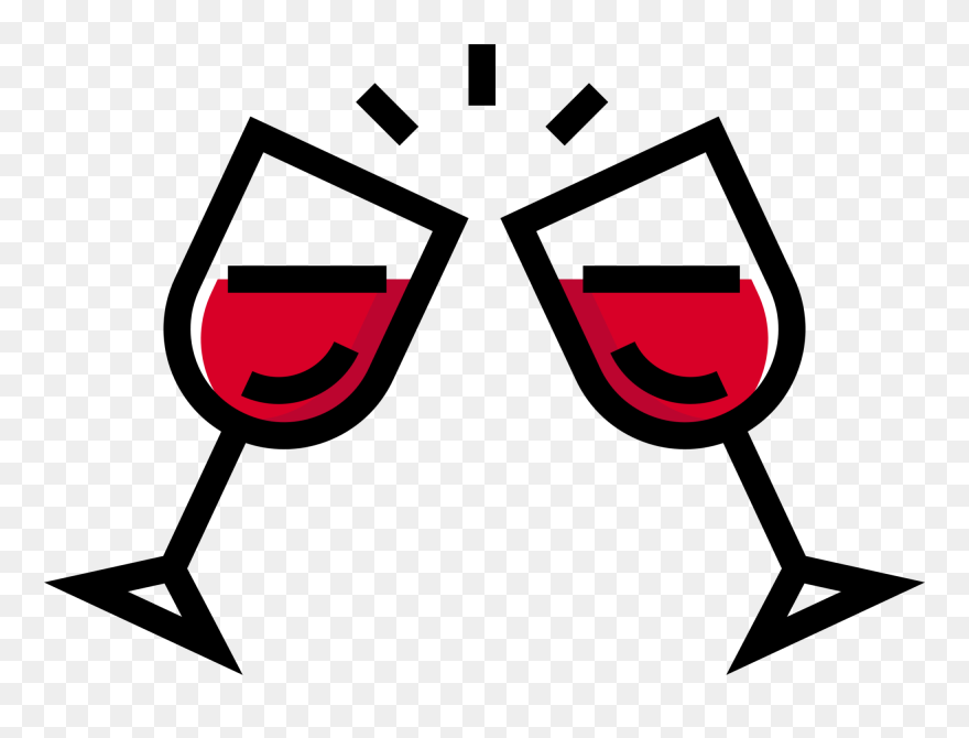 Red Wine Clip Art - Png Download