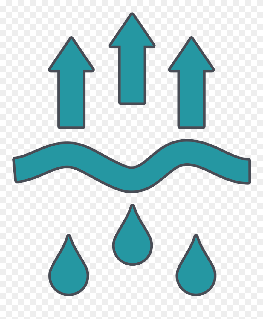 Evaporation Clipart Dry Season, Evaporation Dry Season - Evaporation Water Clipart - Png Download