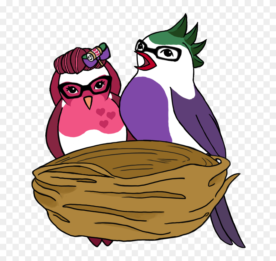 Nest Clipart Robins Nest - Cartoon - Png Download
