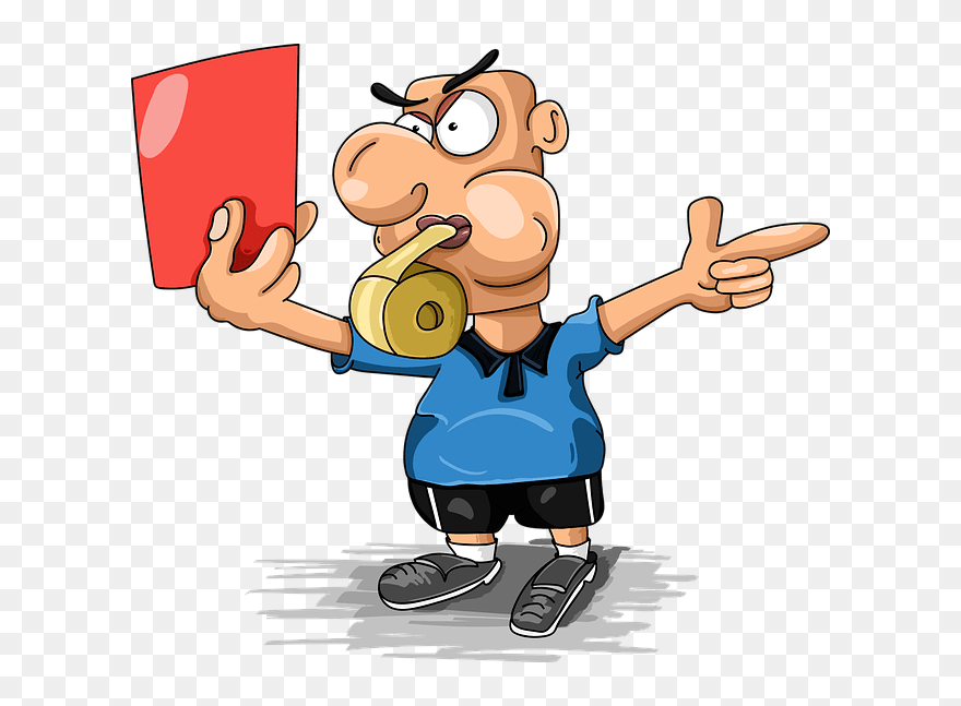 Pickleball Rules And The Value Of Having Referees - Soccer Red Card Clipart - Png Download