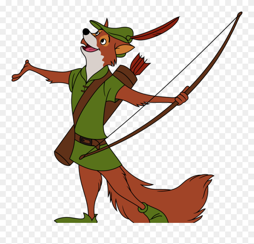Champion][disney] Robin Des Bois Sur Le Forum League - Robin Hood Disney Character Clipart