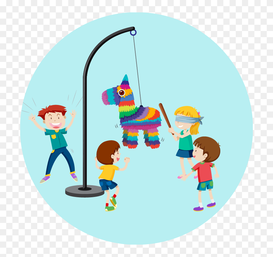 Breaking Pinata Clipart - Png Download