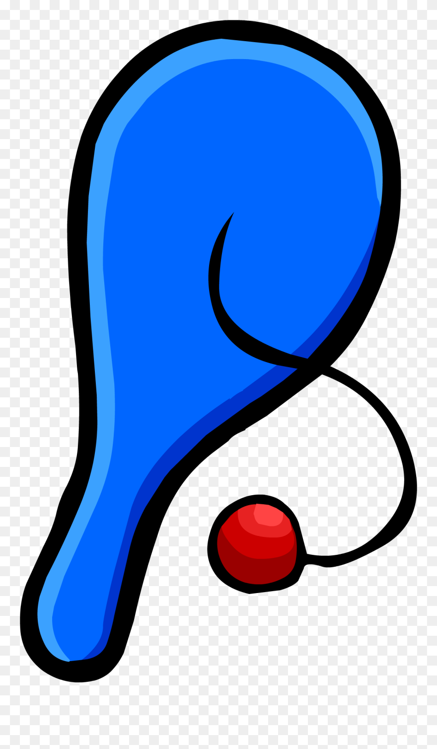 Paddle Ball - Paddle Ball Png Clipart