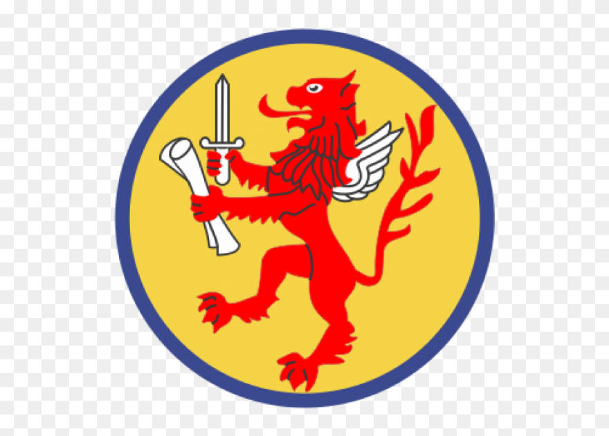 16 As Lion Circle Tab - Emblem Clipart