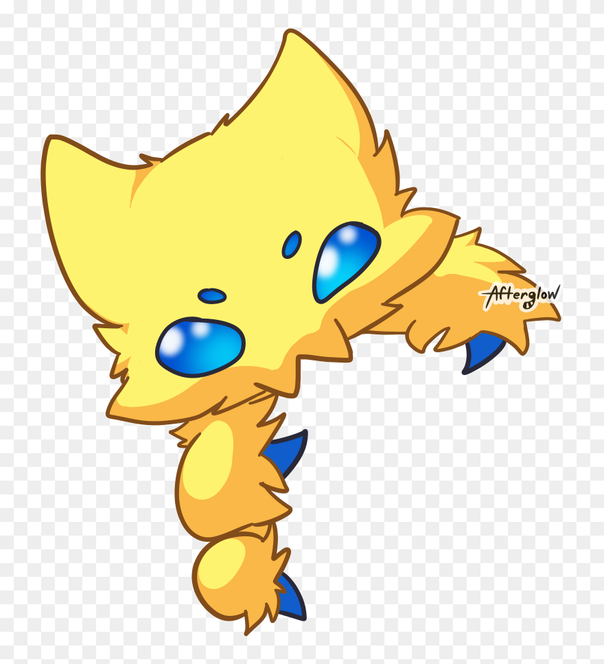 Nibbling On Corners - Cartoon Clipart