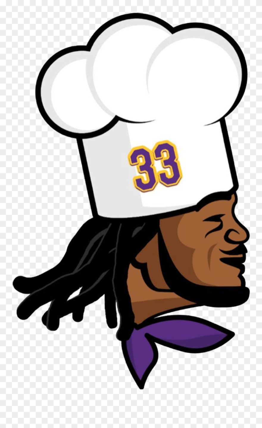 A Day With Dalvin - Dalvin Cook Chef Hat Clipart