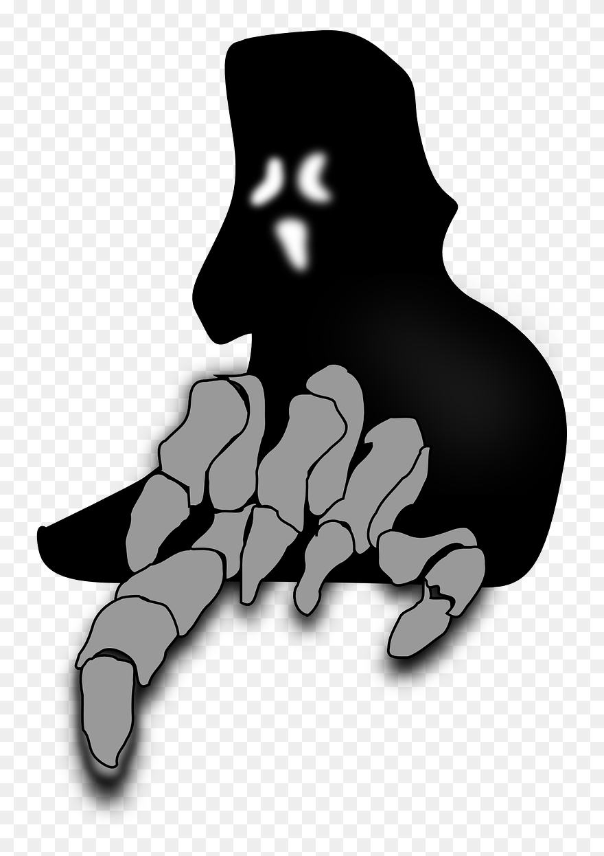 Scary Ghost Clipart - Png Download