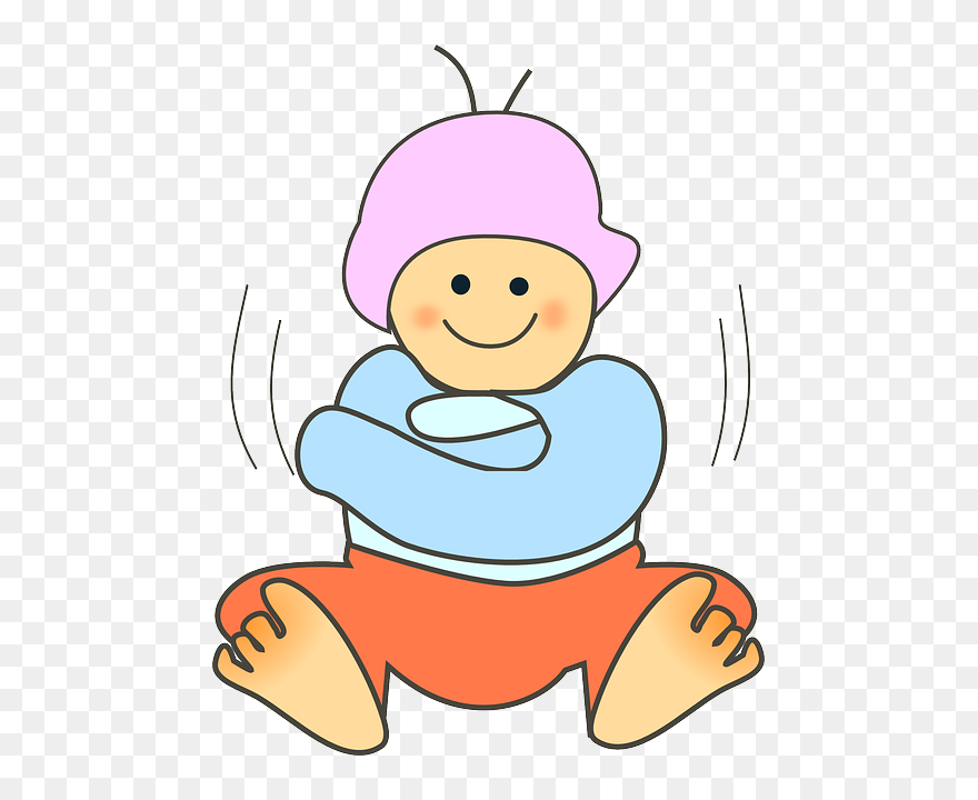 Baby, Icon, Boy, Kid, Kids, Face, Clothing, Winter - Vector Graphics Clipart