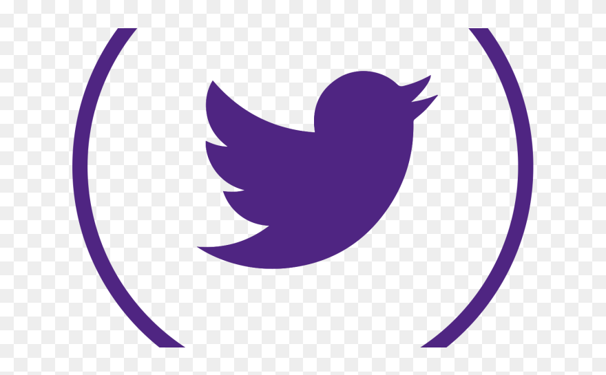 Follow Us On Social Media - Dark Blue Twitter Logo Clipart