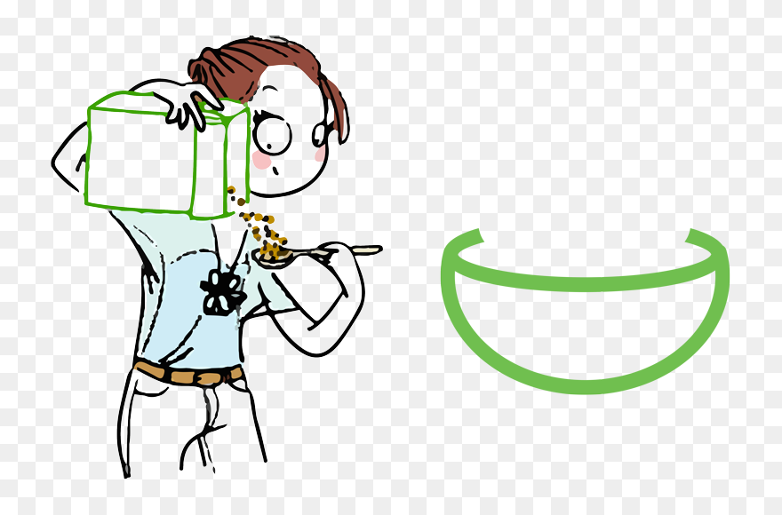 Collection Of Free Hug Drawing Morning Download On - Breakfast Cereal Clipart