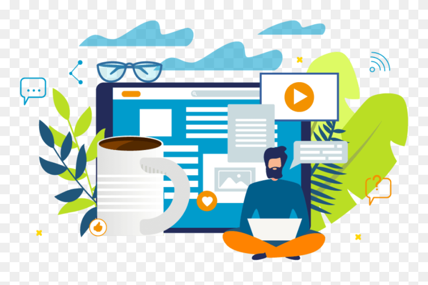 Register For Webinars - Illustration Clipart