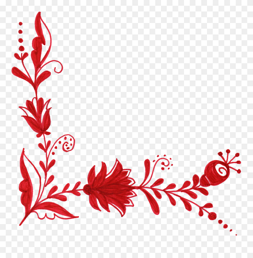 Flower Png Images Border Clipart