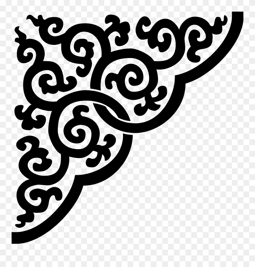 Corner Clipart Banner - Corner Design Clipart - Png Download