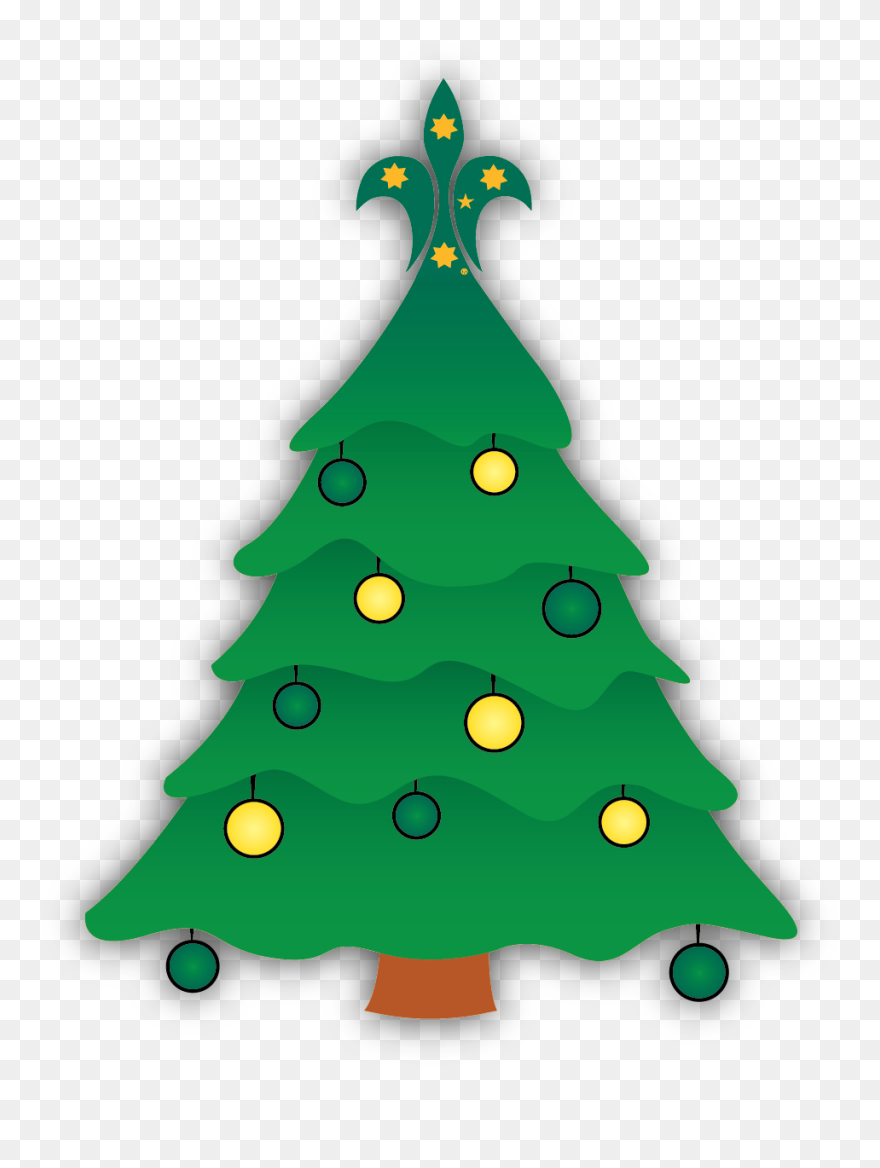 Scout Christmas Tree Clipart