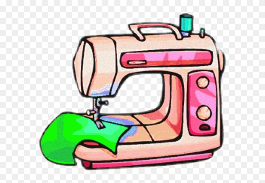 #sewing #sewingmachine #sew #machine #cute - Sewing Machine Clip Art - Png Download