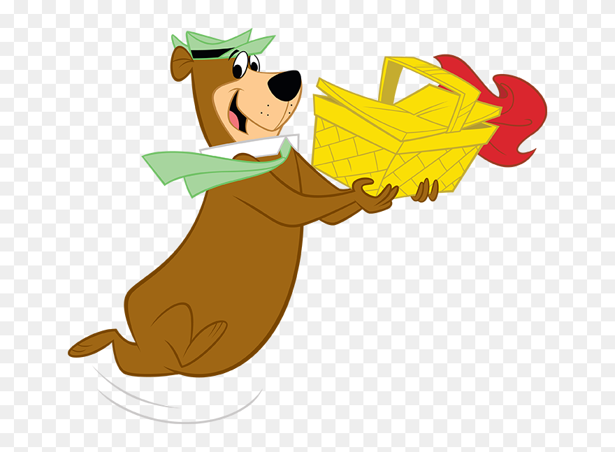 Yogi Bear Picnic Clipart