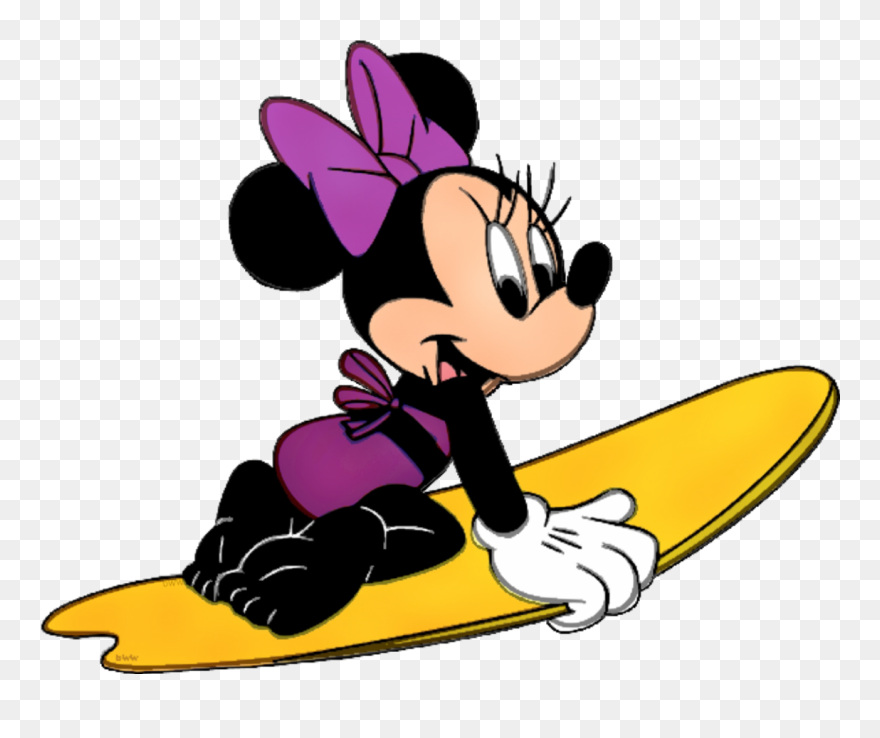 I Created Something Amazing With Picsart - Minnie Mouse In Bathing Suit Clipart