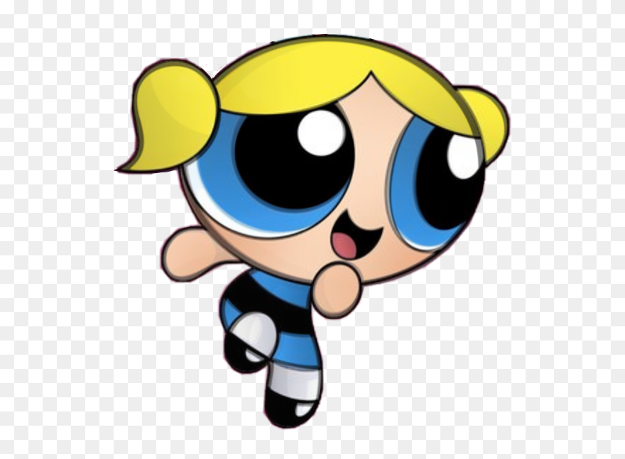 I Created Something Amazing With Picsart - Powerpuff Girls Bubbles Cute Clipart