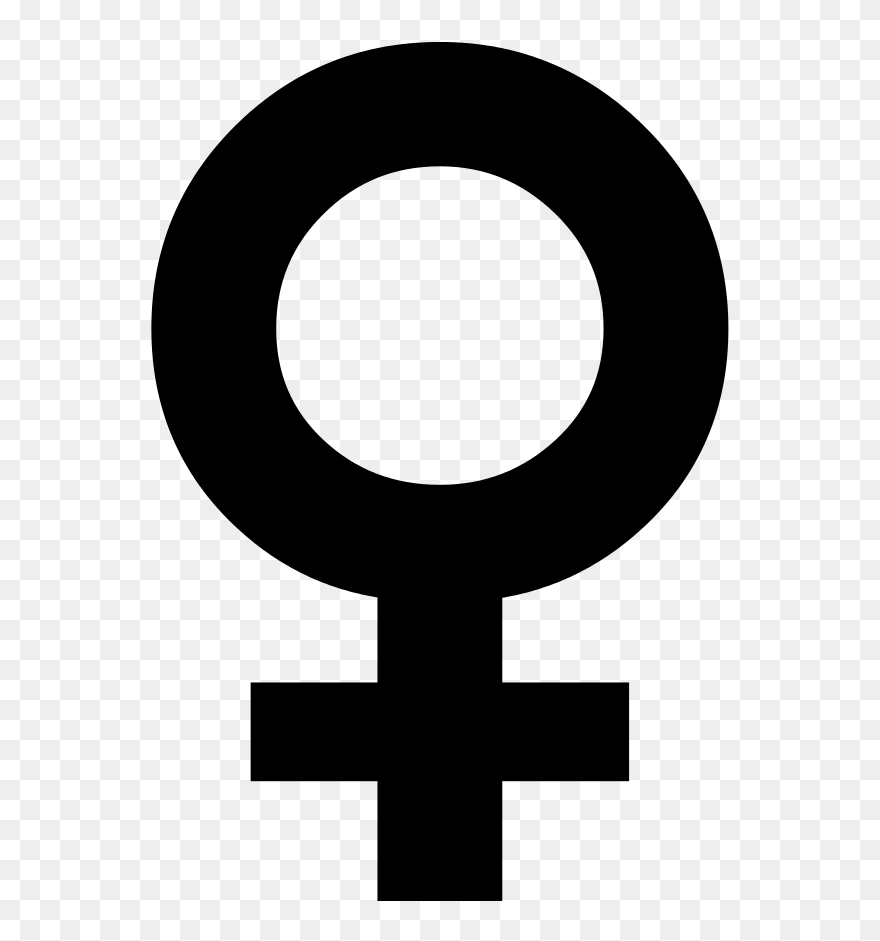 File - Female Symbol - Svg - Wikimedia Commons - Female Symbol Png Clipart