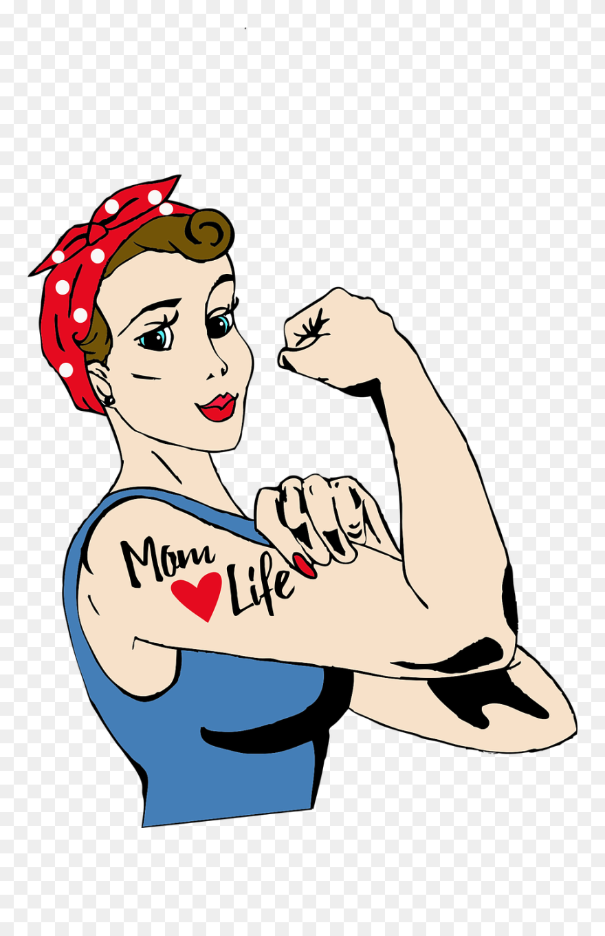 Mother Clipart Work At Home - Clipart Stay At Home Mom - Png Download