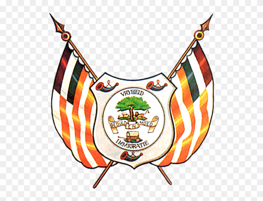 Orange Free State Flag Clipart