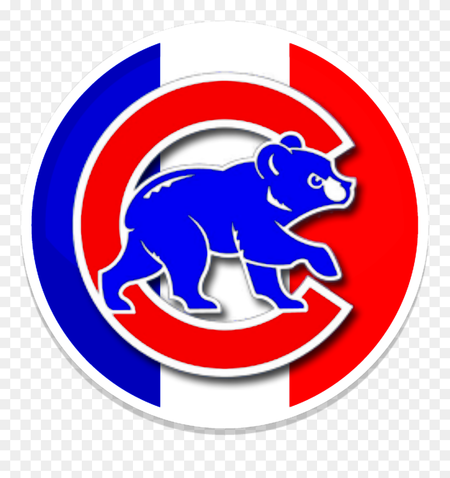 Transparent Wrigley Field Clipart - Chicago Cubs Logo - Png Download
