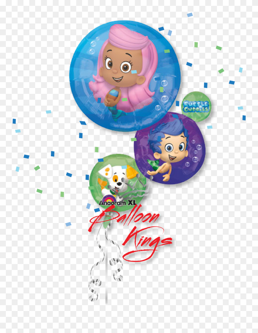 Bubble Guppies - Bubble Guppies Balloons Clipart