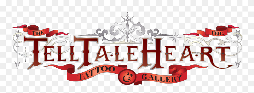 Heart Tattoos Clipart Tail Heart - Png Download